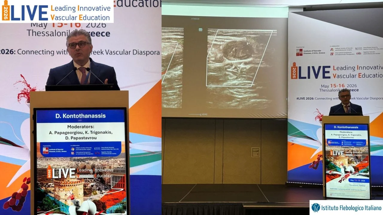 Dimitrios Kontothanassis: The Role of Thermal Ablation in GSV Reflux Treatment - LIVE 2026 1 Dimitrios Kontothanassis
