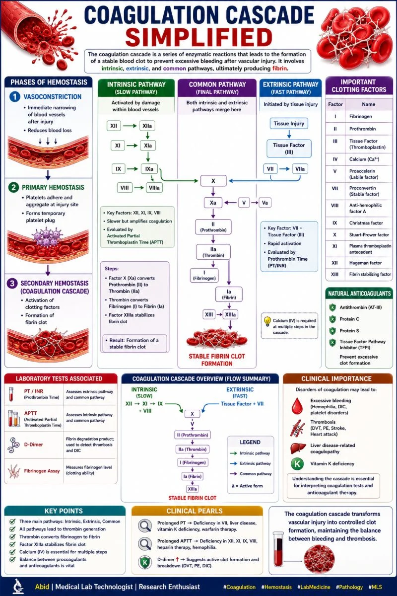 Abid Ur Rahman: Understanding the Coagulation Cascade and Hemostasis 1 Abid Ur Rahman