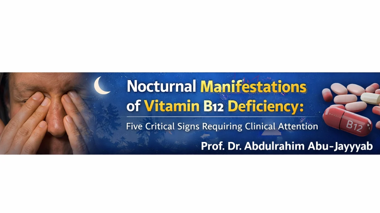 Abdulrahim Abu Jayyab: Nocturnal Manifestations of Vitamin B12 Deficiency