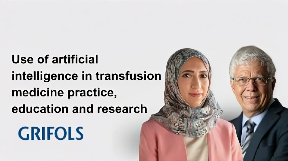Join the ISBT Webinar on AI in Transfusion Medicine