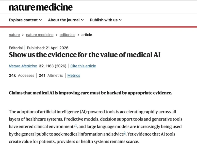 Andrew M. Ibrahim: AI in Stroke Care and the Evidence Gap in Healthcare Delivery