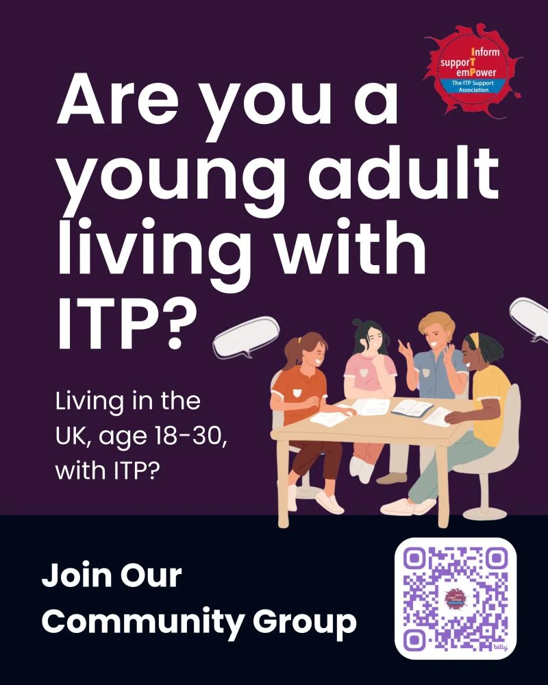 Connecting Young Adults Through Shared ITP Experiences - ITP Support Association 1 Connecting Young Adults Through Shared ITP Experiences - ITP Support Association
