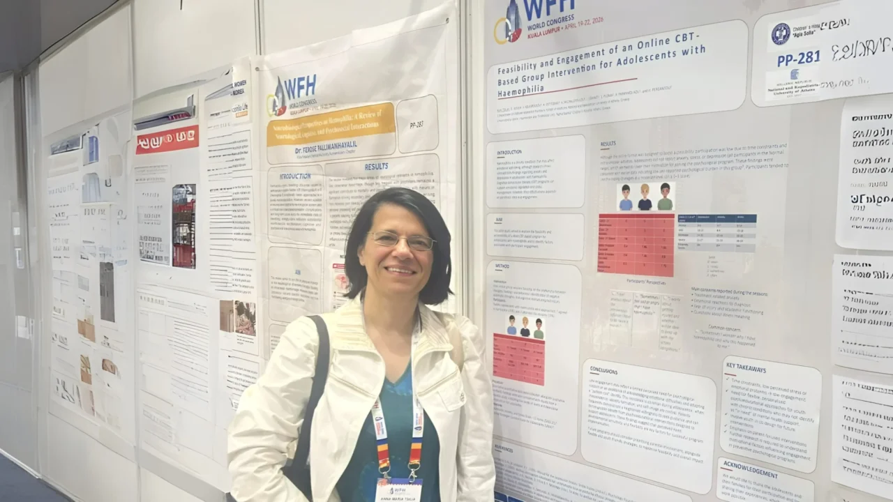 Anna-Maria Tsilia: Addressing Psychological Aspects of Hemophilia at WFH 2026