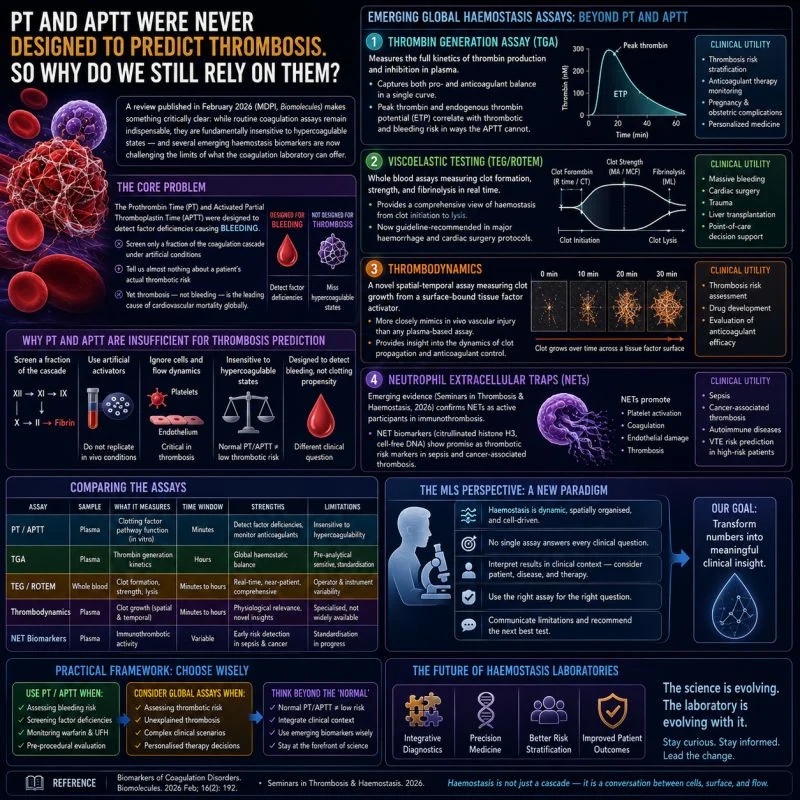 Athma Dias: Limitations of PT and APTT in Predicting Thrombotic Risk