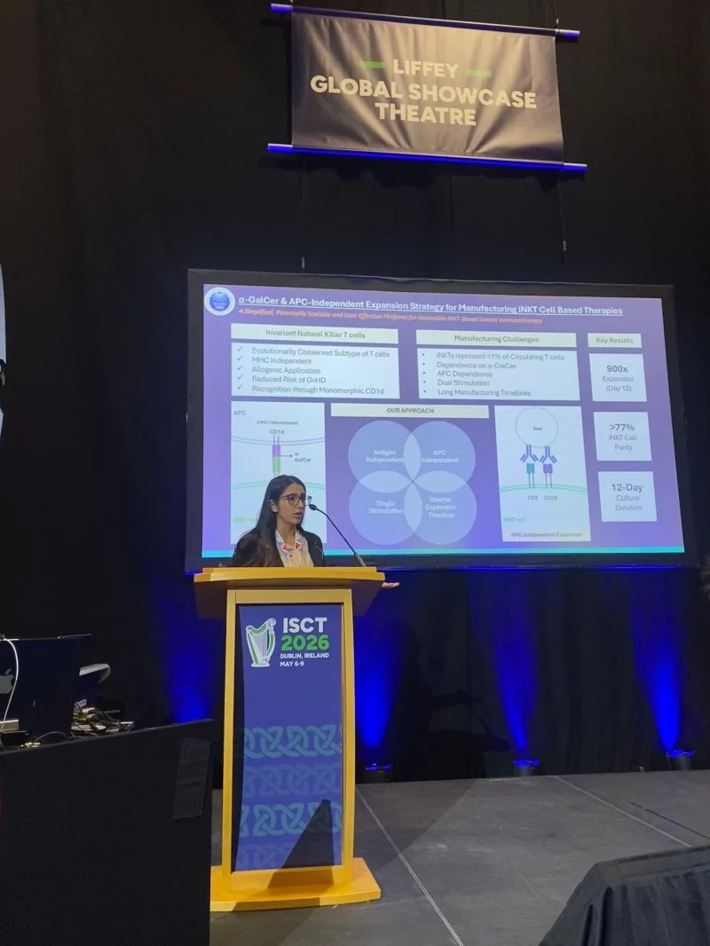 Khushali Pandit: Innovations in Cell Therapy Manufacturing Highlighted at ISCT 2026