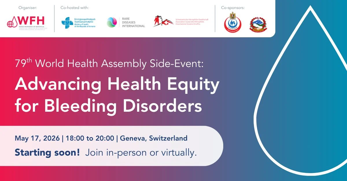 Heghine Khachatryan: 79th World Health Assembly Side Event - 'Advancing Health Equity for Bleeding Disorders'
