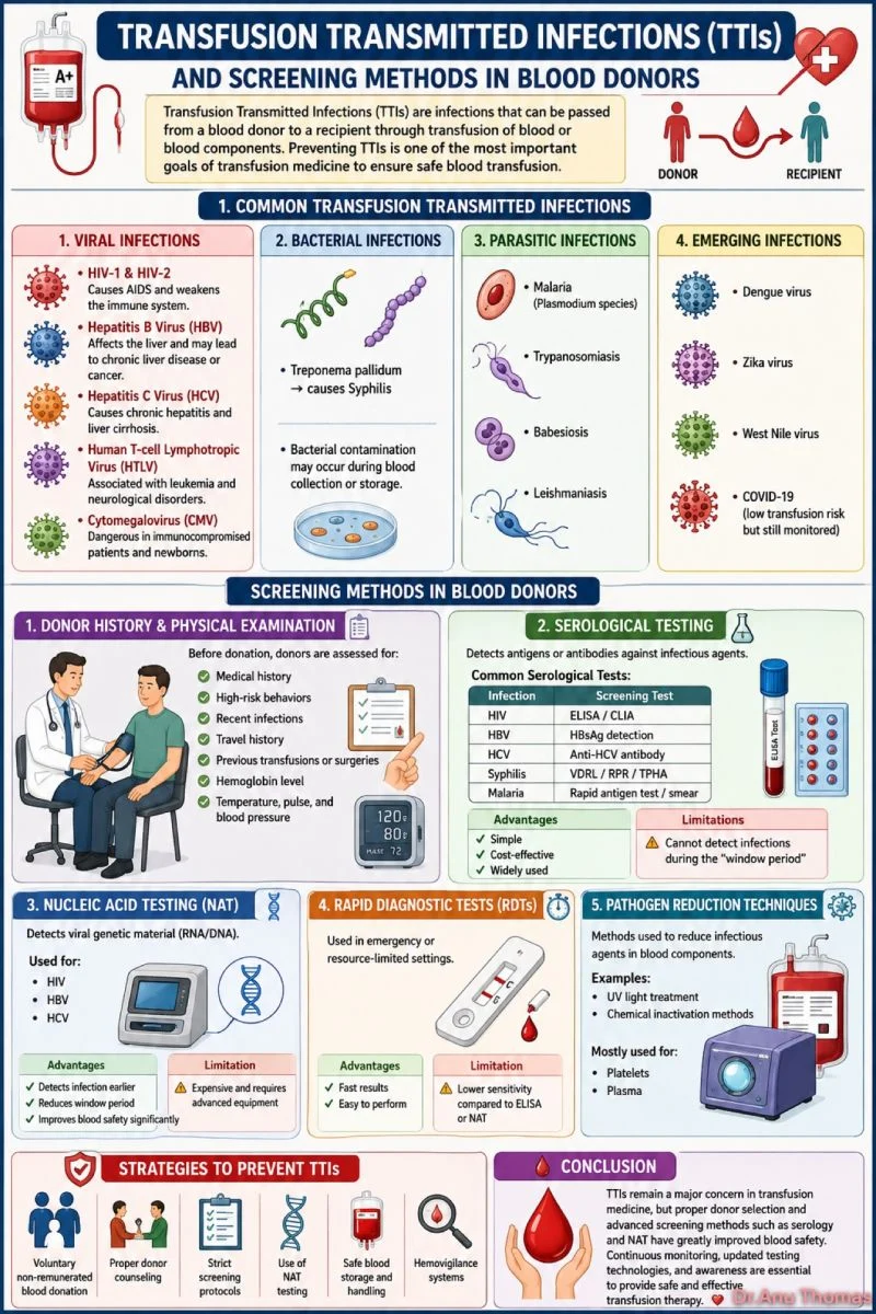 Anu Thomas: The Critical Role of TTI Screening in Safe Blood Transfusion 1 Anu Thomas: The Critical Role of TTI Screening in Safe Blood Transfusion