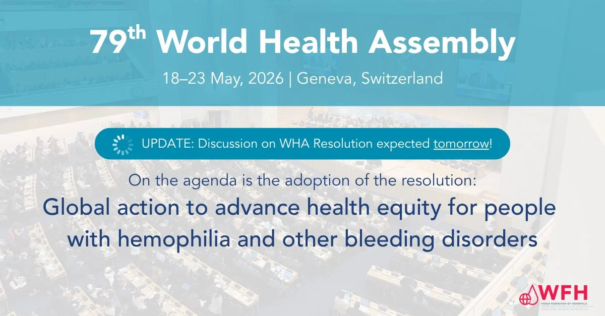 Karine Kocharian: Advancing Hemophilia Care Equity at the 79th World Health Assembly