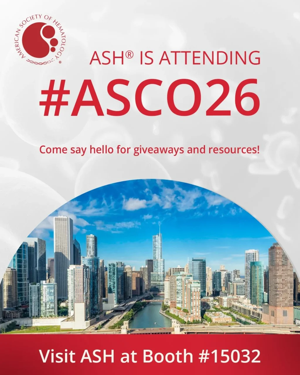 ASH Heads to ASCO26 with Career Opportunities and Global Hematology Leadership 1 ASH Heads to ASCO26 with Career Opportunities and Global Hematology Leadership