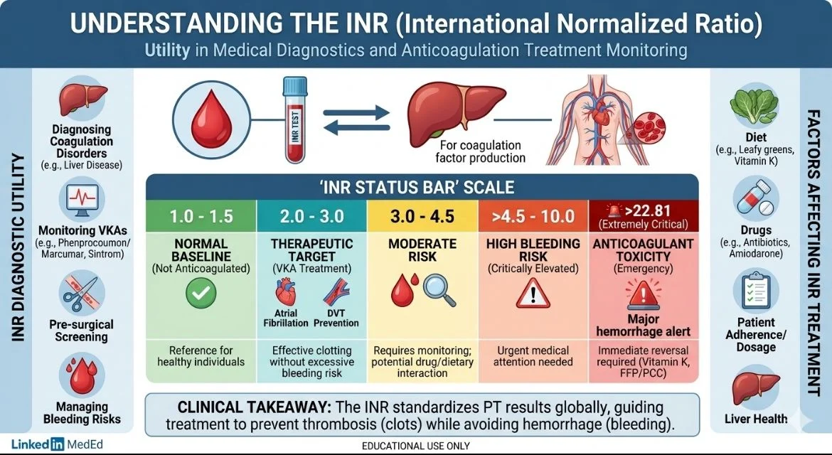 Reidiel Suárez Borges: Understanding the INR in Anticoagulation Management