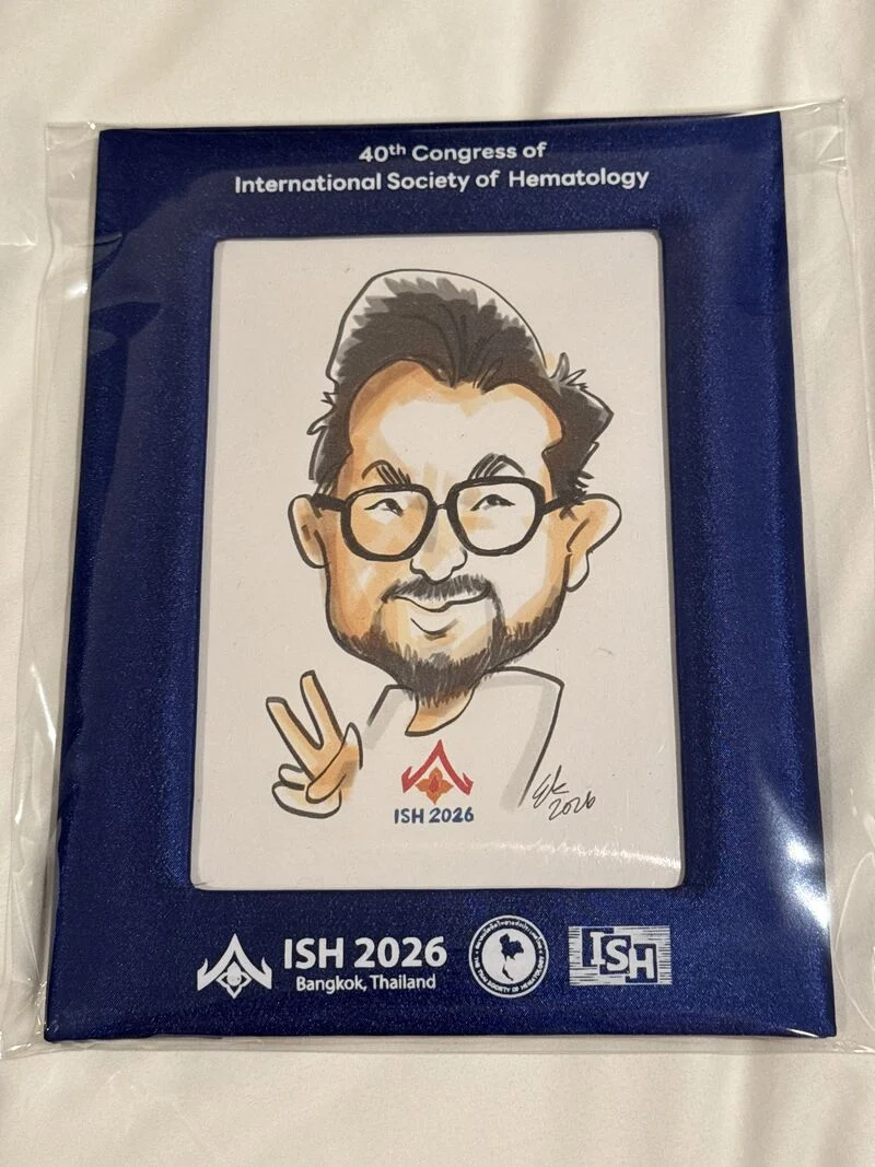 Danny Hsu: Honoured to Speak at the International Society of Hematology Congress in Bangkok