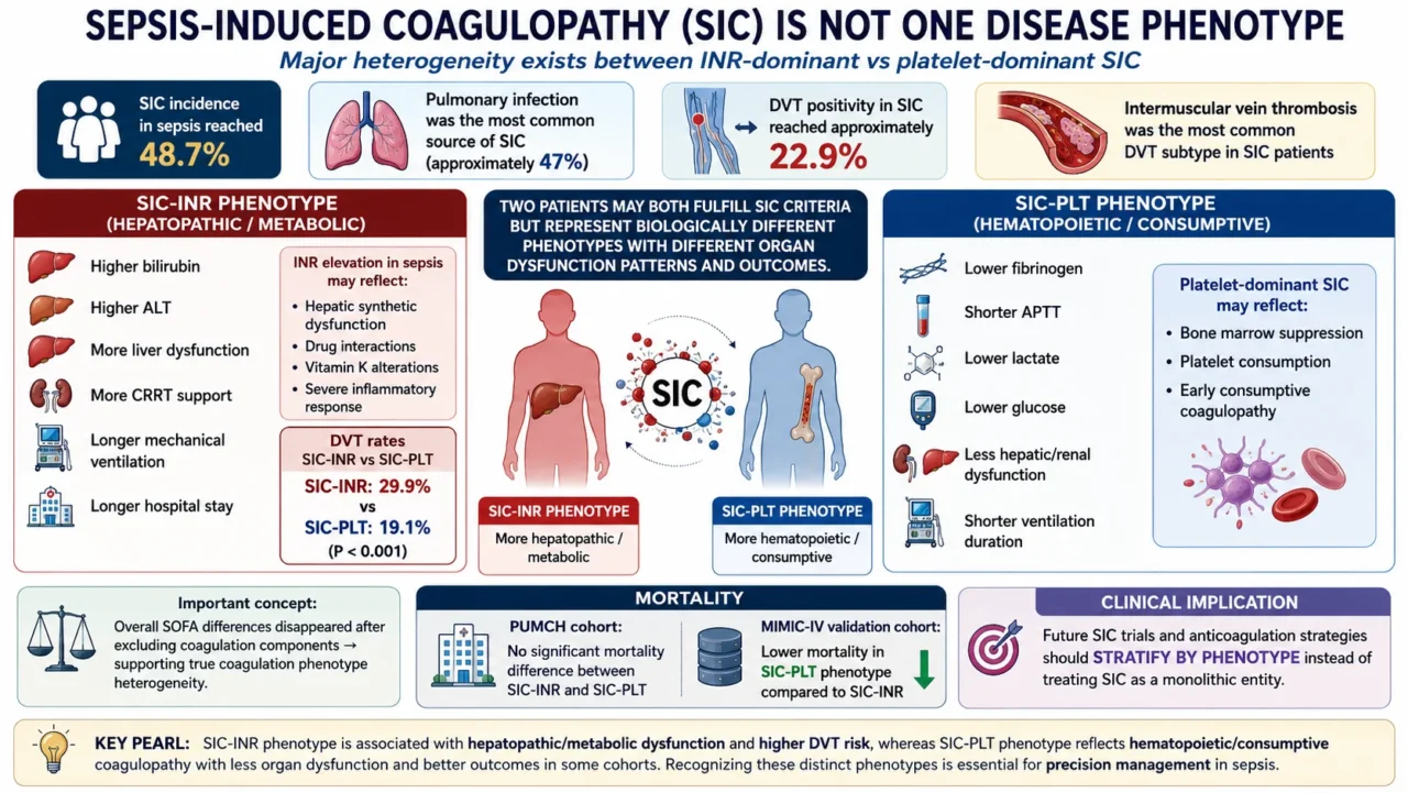 Chokri Ben Lamine: Sepsis Induced Coagulopathy Is Not a Single Disease Phenotype