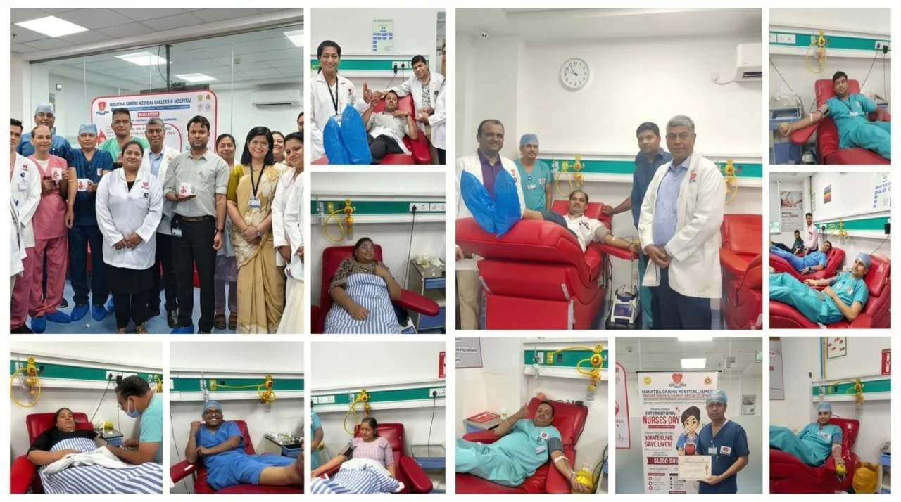 Ram Mohan Jaiswal։ Celebrating International Nurses Day with Voluntary Blood Donation