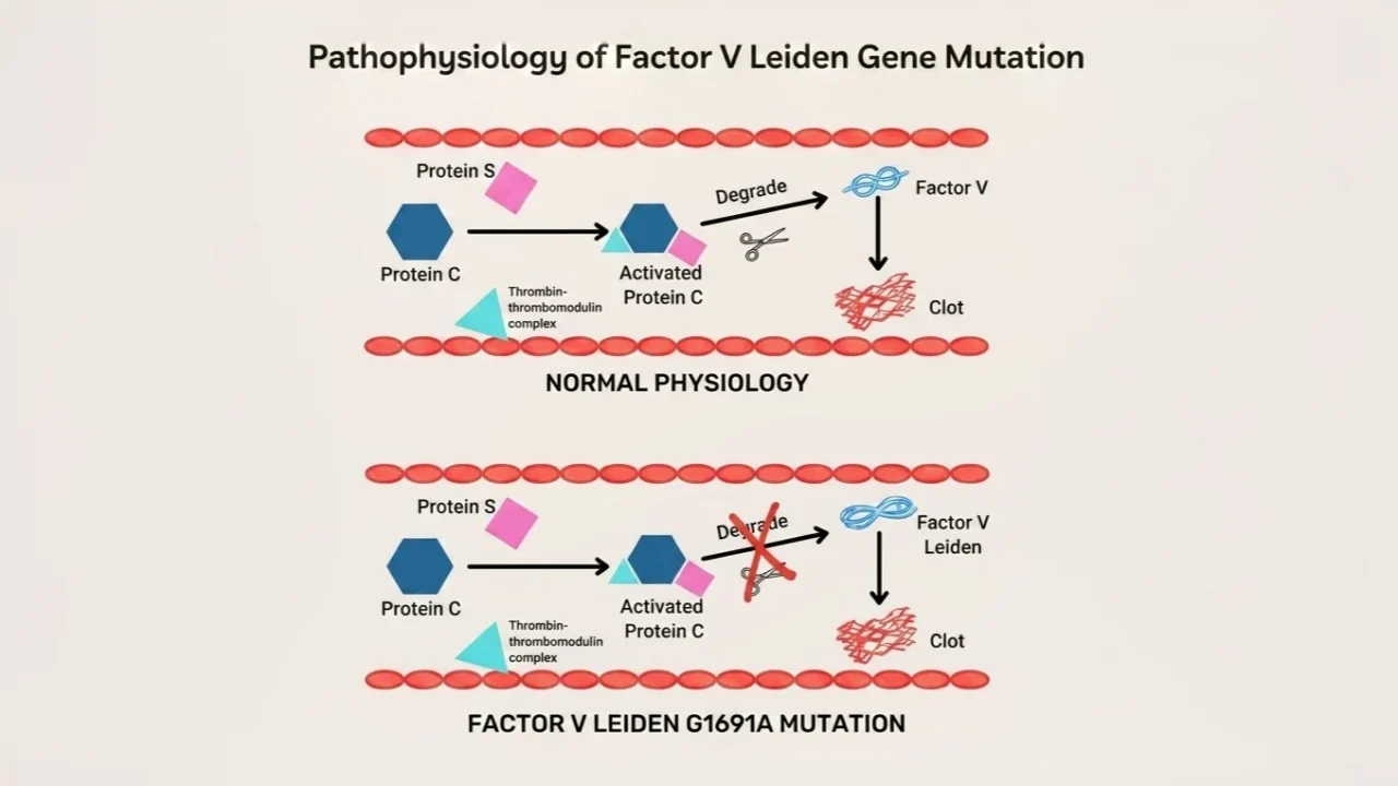 From Gene Mutation to Clot Risk in Factor V Leiden – ICHCC