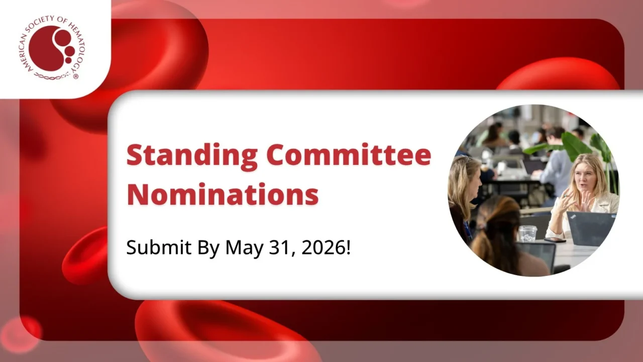 ASH Invites Dynamic Members to Apply for 2027 Leadership and Committee Roles