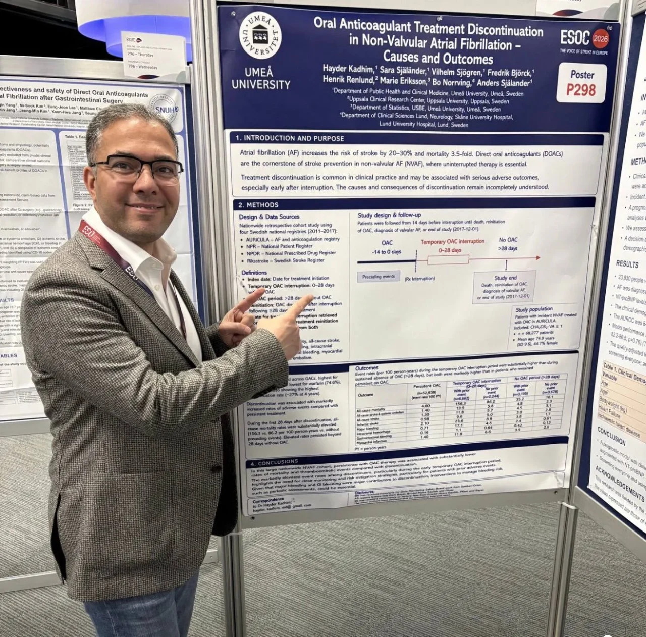 Hayder Kadhim: Determinants and Outcomes of OAC Discontinuation in Atrial Fibrillation