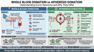 Tagreed Alkaltham: WB Donation vs Apheresis Donation - Understanding Donor Reactions and Why They Differ
