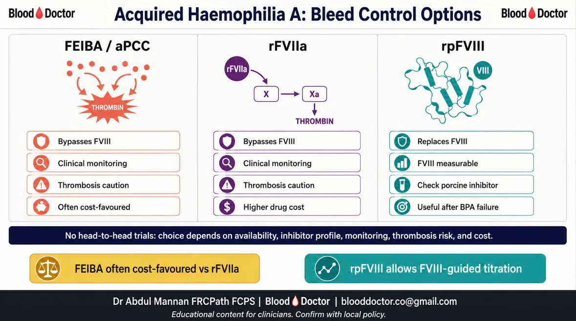 Abdul Mannan: Managing Bleeding in Acquired Haemophilia A - Choosing the Right Haemostatic Strategy 1 Abdul Mannan: Managing Bleeding in Acquired Haemophilia A - Choosing the Right Haemostatic Strategy