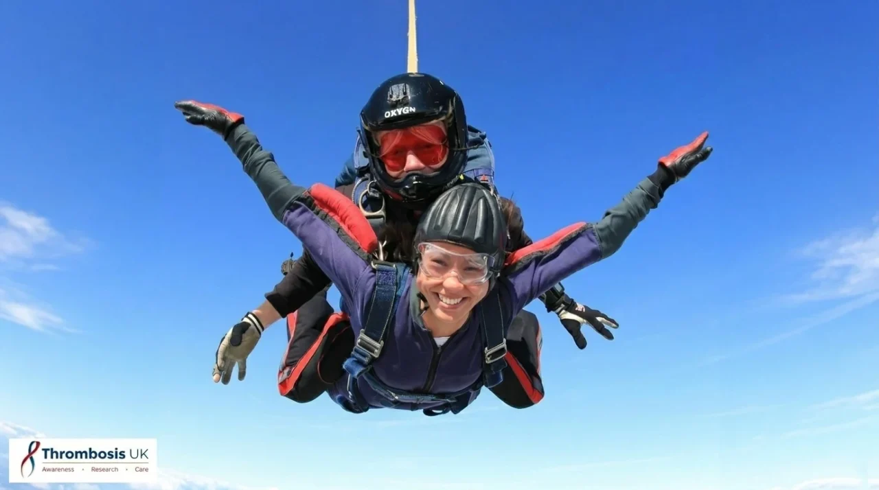 Ashley George: Take the Leap for Thrombosis UK