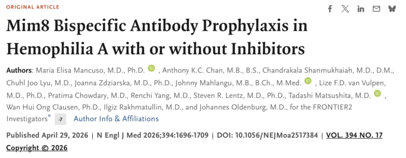 Natalia Barajas Castrellon: FRONTIER2 Results Show Potential for Prophylactic Therapy in Hemophilia A