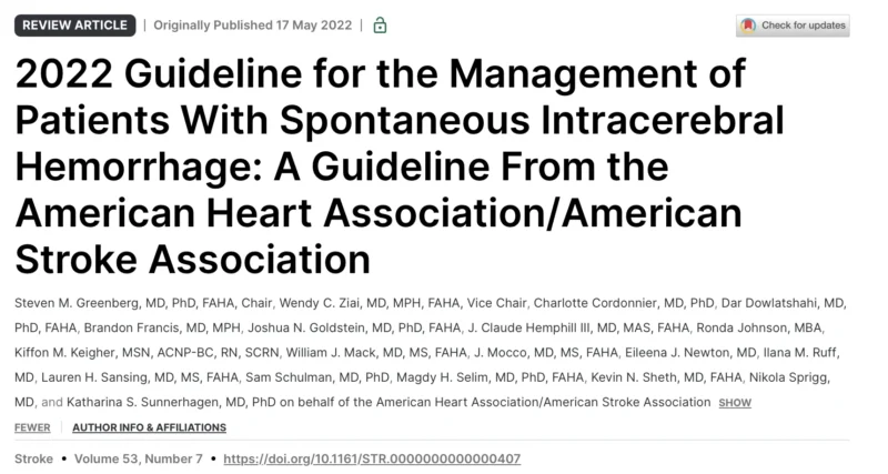 Sathya Narayanan: The Critical Sequence of Stroke Pharmacologic Care