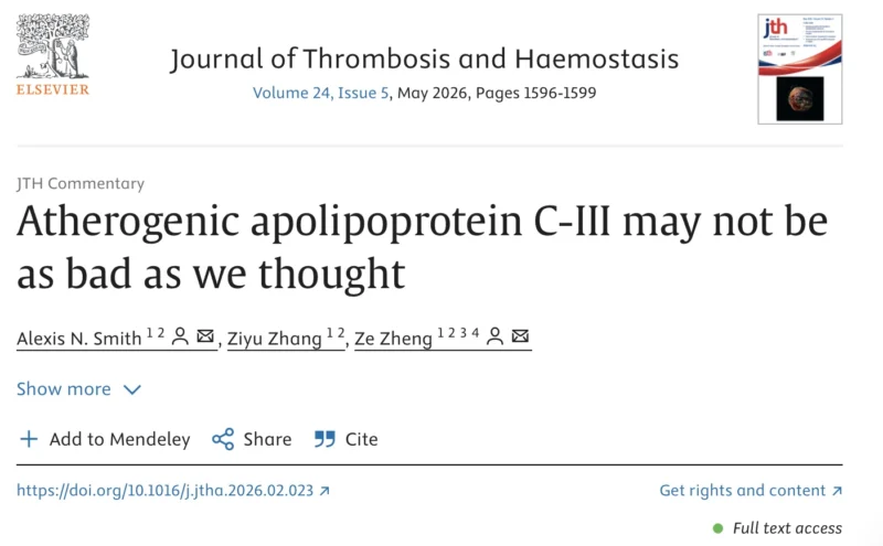 Alexis N. Smith: How Apolipoproteins Influence Platelet Function
