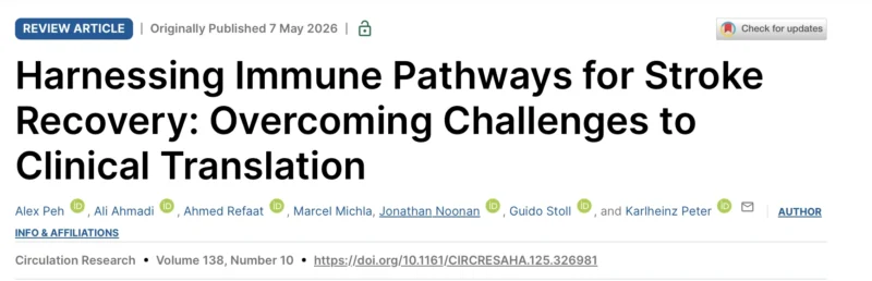 Ali Ahmadi: The Immune Landscape After Ischemic Stroke and How to Advance Toward Effective Therapeutic Strategies 1 Ali Ahmadi: The Immune Landscape After Ischemic Stroke and How to Advance Toward Effective Therapeutic Strategies