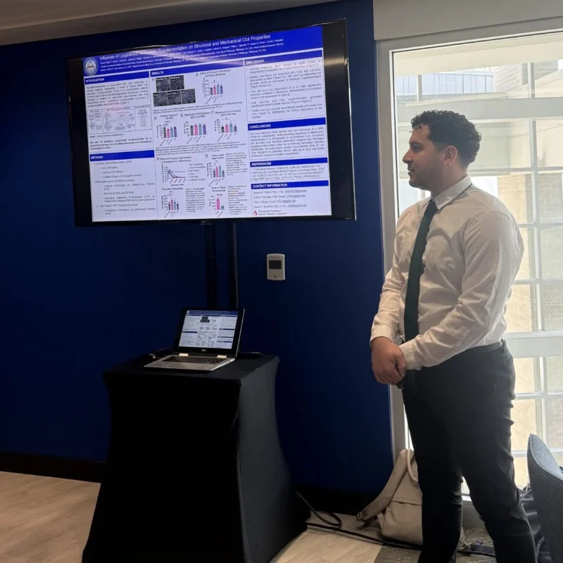 Jason Brandon: On Lyophilized Hemostatic Supplementation at Simmons Research Day 2026