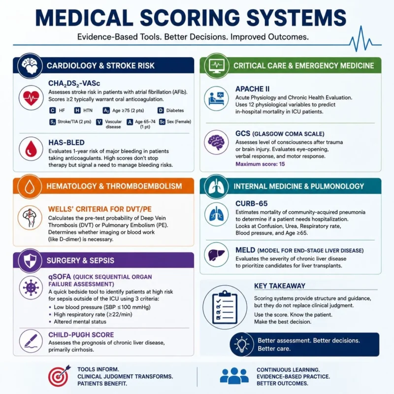 Syed A Rizvi: Medical Scoring Systems - Small Numbers, Big Clinical Decisions 1 Syed A Rizvi: Medical Scoring Systems - Small Numbers, Big Clinical Decisions