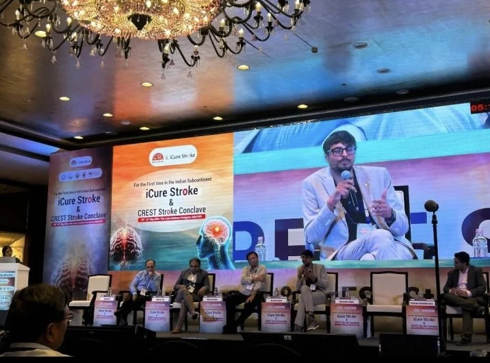 Deepak Yadav: A Privilege to Talk on ESUS at CREST Stroke Conclave 2026