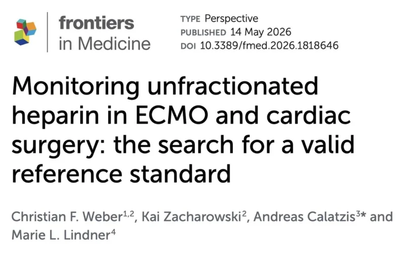 Andreas Calatzis: The Limitations of Monitoring Unfractionated Heparin During ECMO