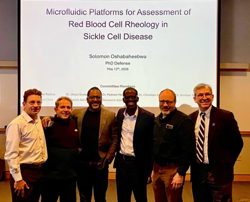 Anirban Sen Gupta: Congratulations to Solomon Oshabaheebwa on His PhD Defense in Microfluidic Diagnostics for SCD