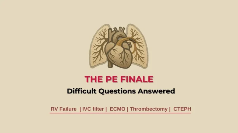 Hussien Hishmat: There Is More to Pulmonary Embolism than Just Anticoagulation
