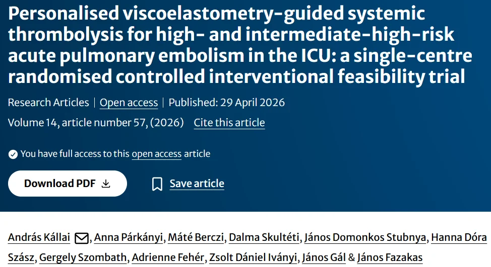 Violeta Jardin: Precision-Guided Systemic Thrombolysis in High-Risk PE