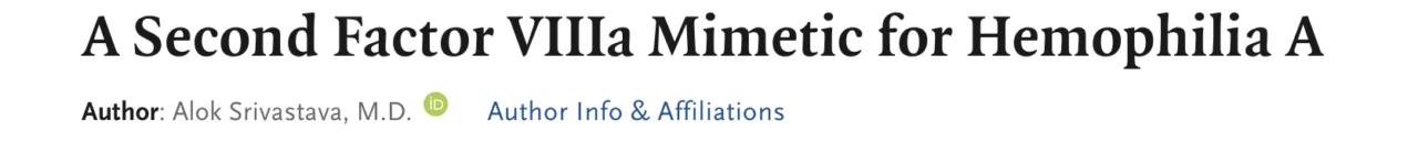 A New Era in Hemophilia A Management with Clinical Insights on Mim8 - NEJM Group