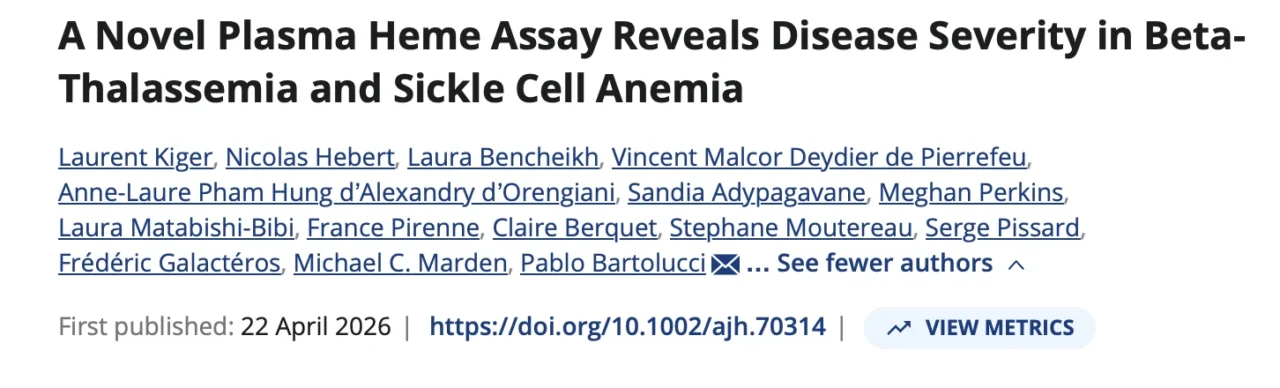 Abdelaziz Fahem: INNOVHEM Reports a New Direct Method for Evaluating Hemolytic Anemia 1 Abdelaziz Fahem: INNOVHEM Reports a New Direct Method for Evaluating Hemolytic Anemia