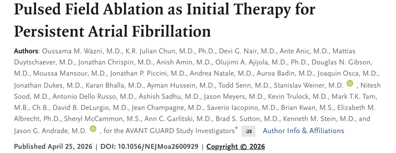 Abdulla A. Damluji: Pulsed Field Ablation Delivers a New Standard for Persistent AF