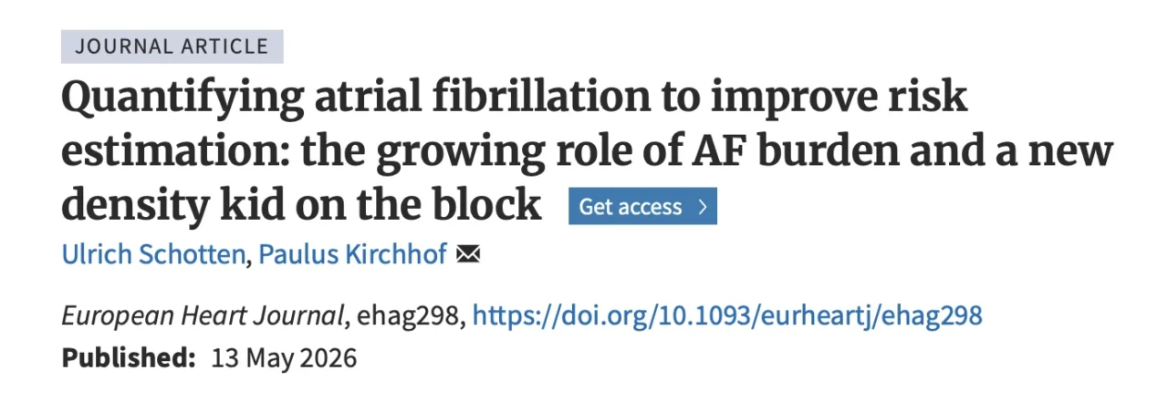 Paulus Kirchhof: Atrial Fibrillation Burden and Stroke Risk in Patients With Implanted Devices