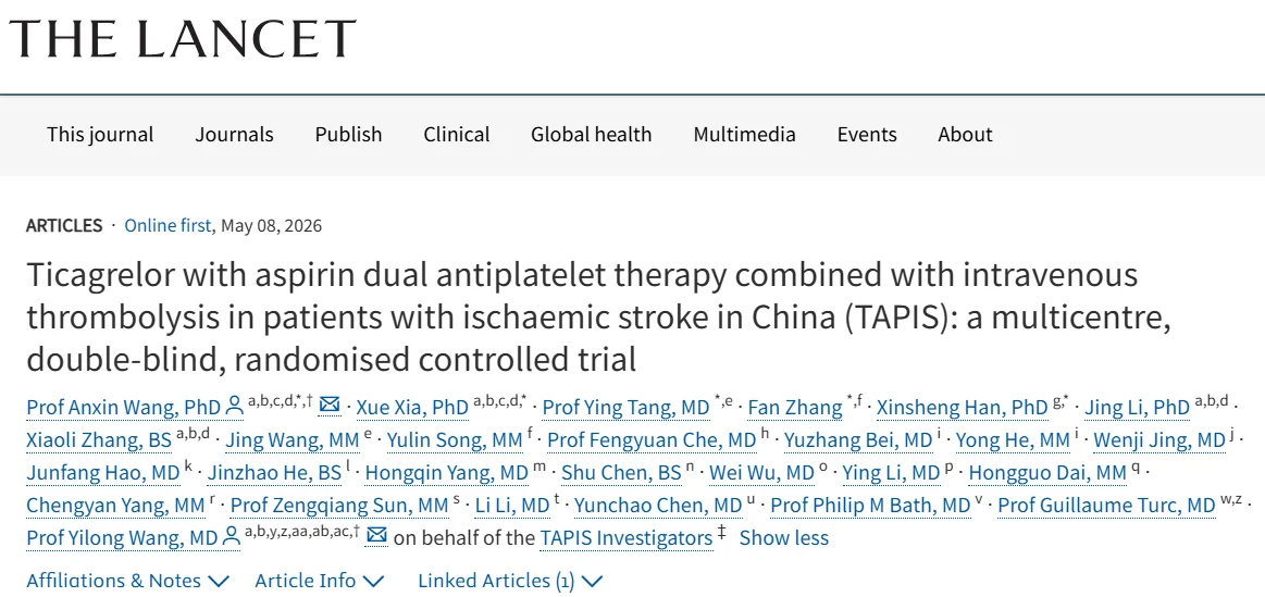 Lester Leung: The Lancet Highlights TAPIS Trial at ESOC 2026