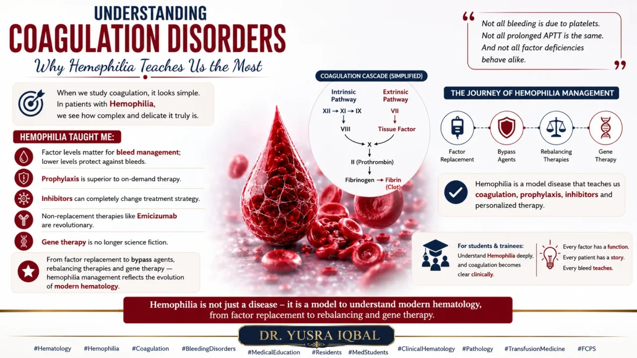 Yusra Iqbal: What Hemophilia Teaches Us About Modern Hematology