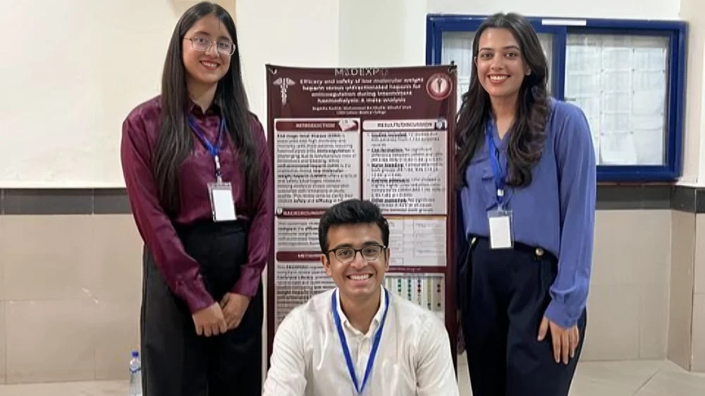 Wajeeha Rashid: Research Poster Award at MedExpo 2.0