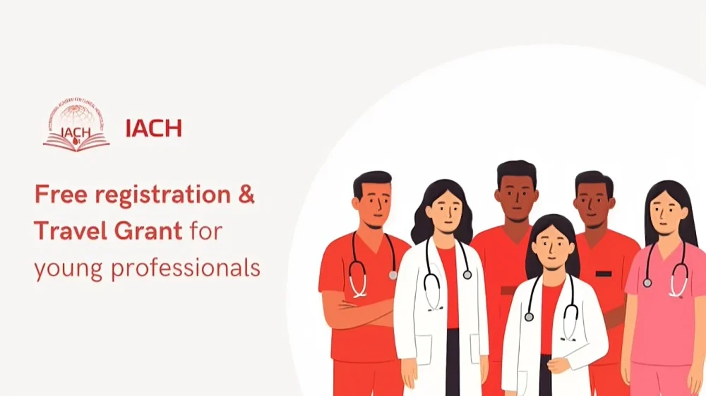 IACH 2026 Travel Grant and Free Registration for Young Professionals