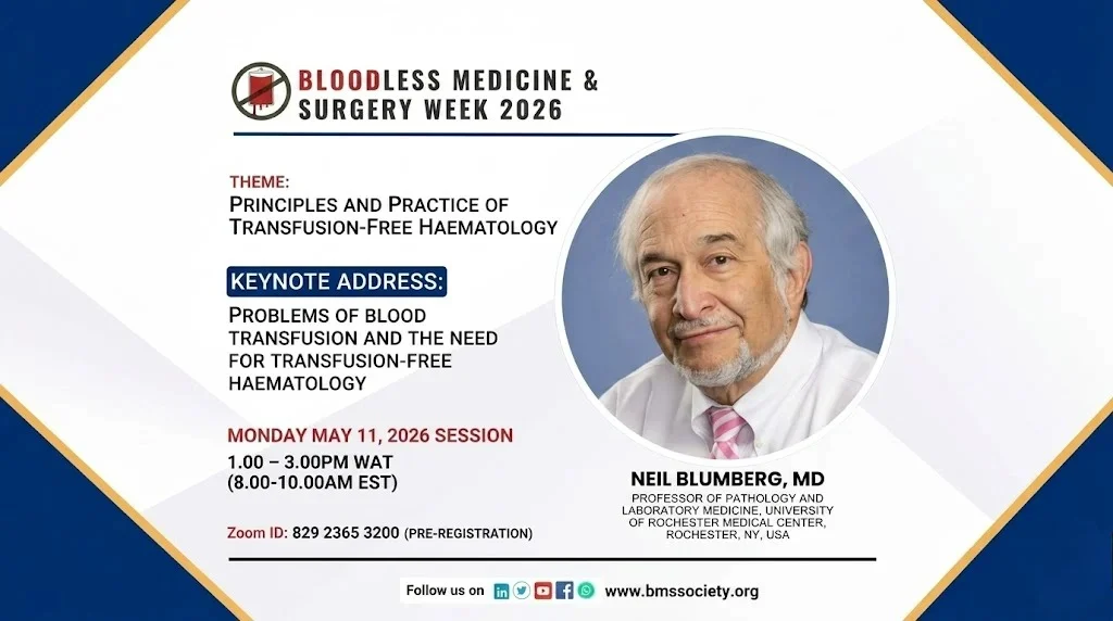 Neil Blumberg: Honored to Open The Annual BMSS Conference