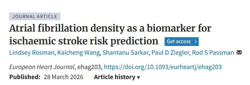 AF Density Improves Stroke Risk Prediction Beyond AF Burden - Cardiology Insights and Heart Health