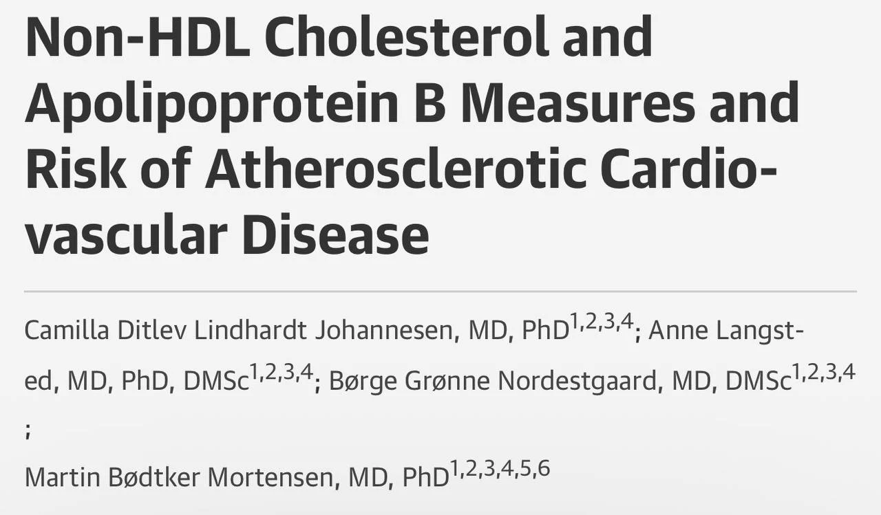 Ney Carter Borges: Non-HDL Cholesterol vs ApoB Both Matter for ASCVD Risk
