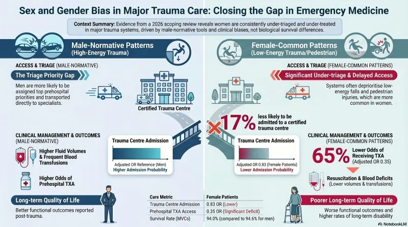 Tim Nutbeam: Women With Major Trauma Receive Less Care