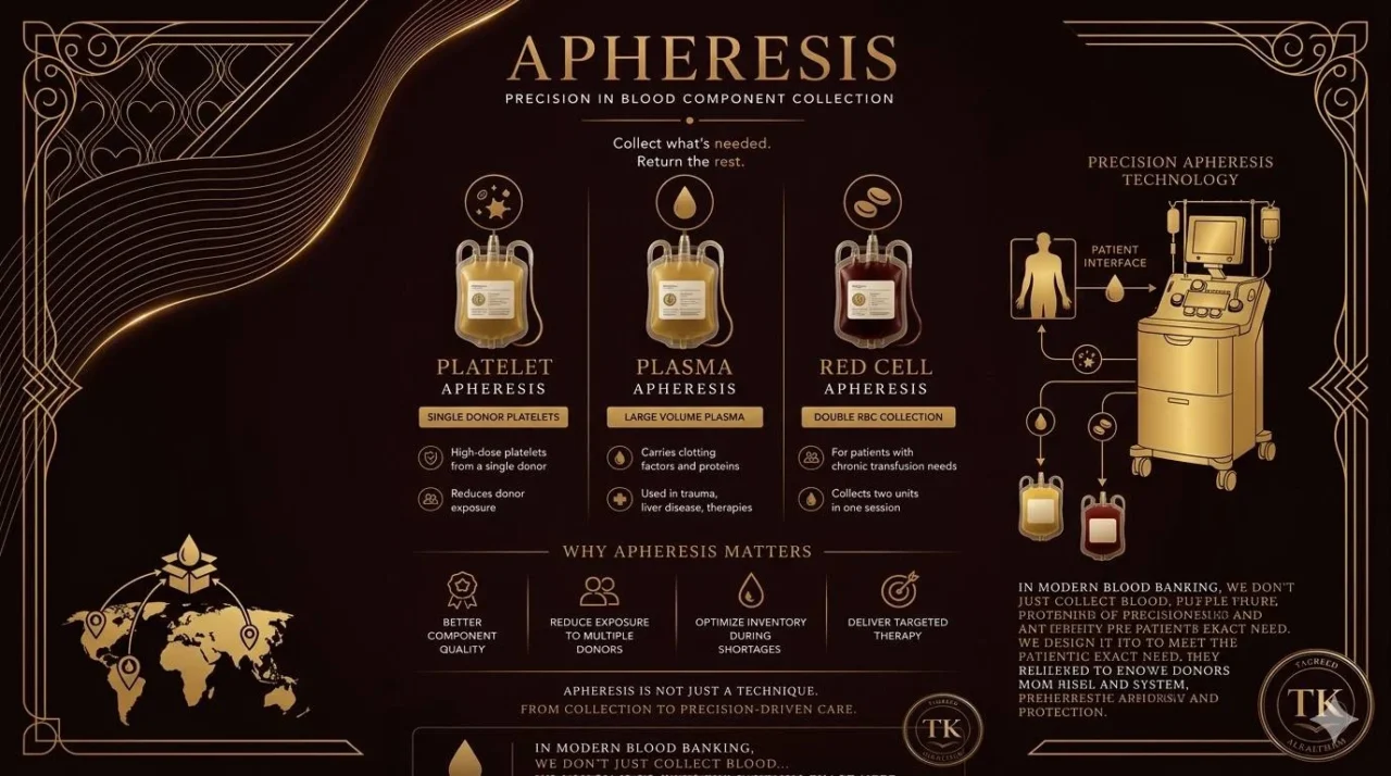 Tagreed Alkaltham: Apheresis – Precision in Blood Component Collection
