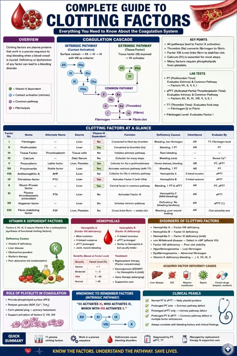 Gulab Makwana: Complete Guide to Clotting Factors - Understanding the Coagulation System 1 Gulab Makwana