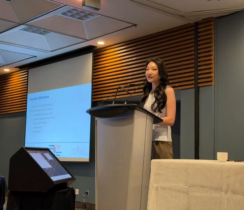 Chuhan Dong: Presenting My Research on Antibody-Mediated RBC Clearance at Canadian Blood Services 1 Chuhan Dong