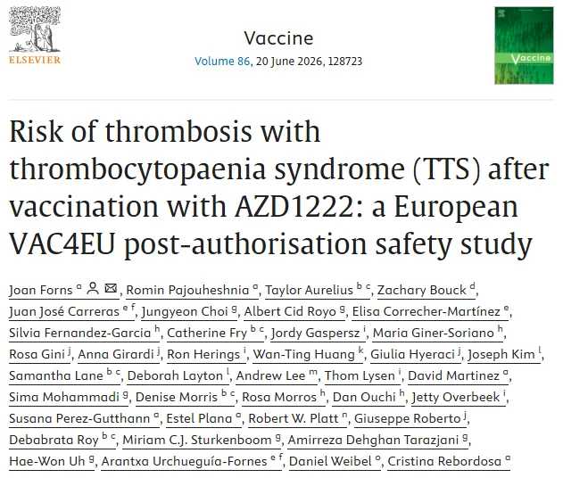 Andrew Lee: Examining Rare Clotting Disorders After Adenovirus-Based COVID-19 Vaccination 1 Andrew Lee